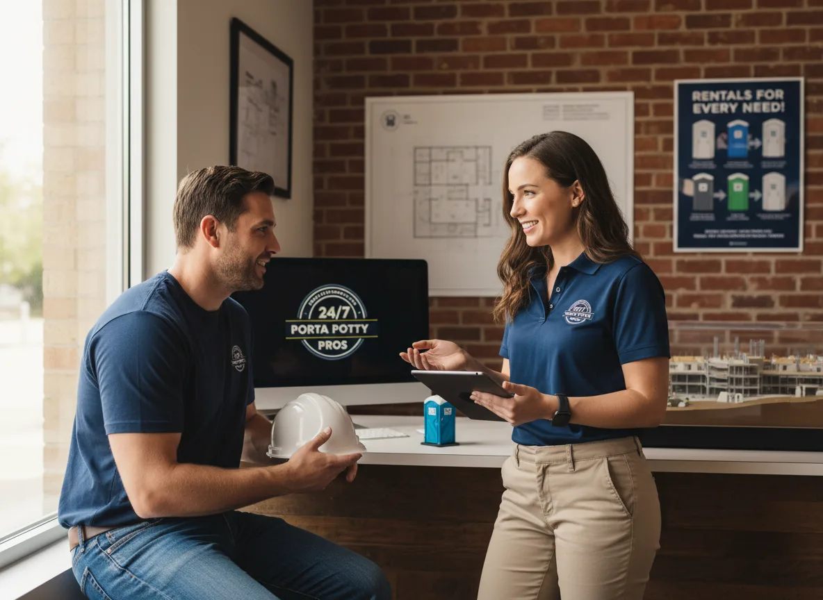 Flushing Toilet Rental Options in Farmersville Station, NY